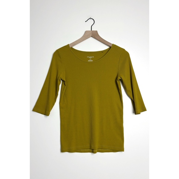 MM LAFLEUR Soyoung Ribbed T-Shirt - Picture 1 of 5